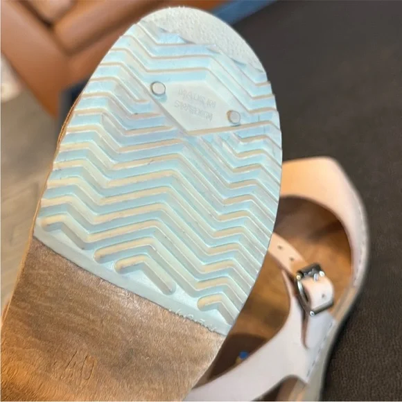 ❤️🔥Mia - Anja Swedish Clogs in Natural Leather - Size EU40 / US 9.5 - Picture 9 of 11